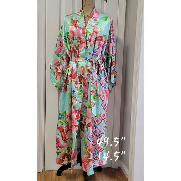 NATORI Star Blossom Robe Sz: S - Picture 2 of 10